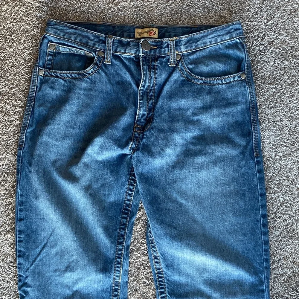 Wrangler 20X Style 33 Extra Relaxed Blue 100% Cotton Denim Jeans, Men’s 36x30
